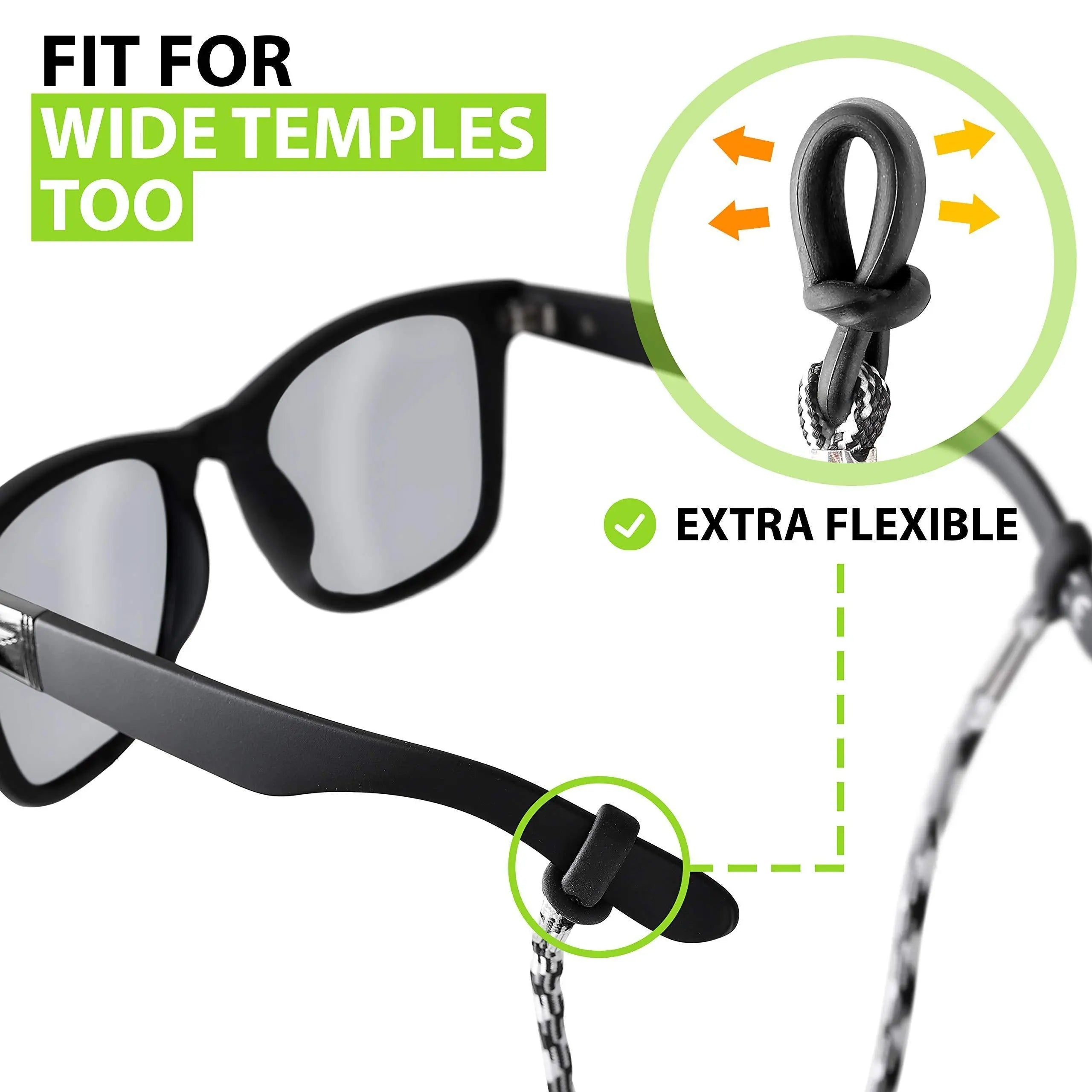 Eyeglasses String Holder Strap Cord   Eyeglass Chain for Men Women   Glasses Lanyard Holders Around Neck   Sports Eye Glass Straps Sunglass Retainer Sigonna