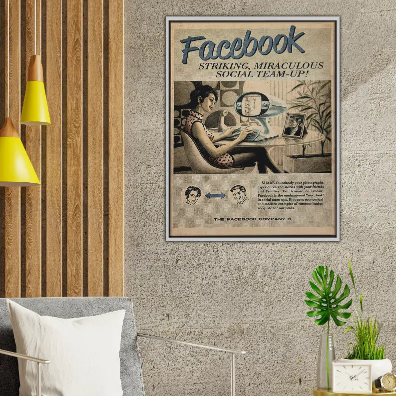 Facebook Art Print Blankets2U
