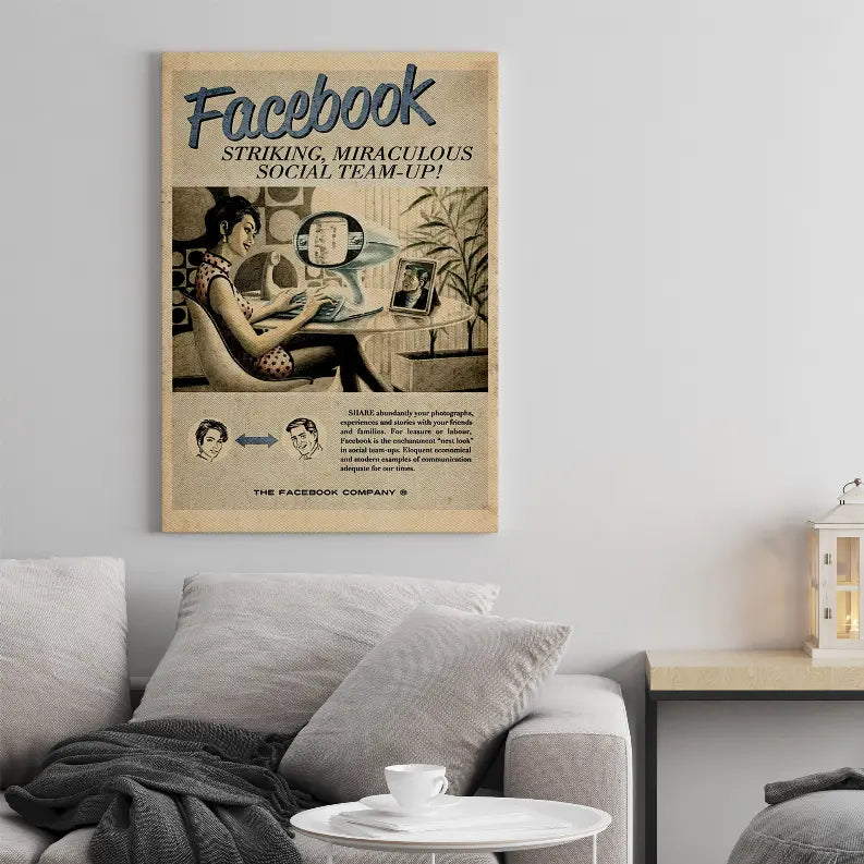 Facebook Art Print Blankets2U