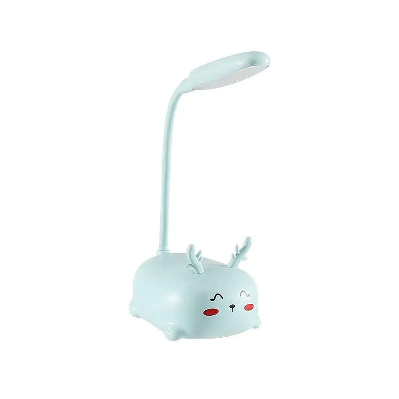 Factory direct creative cute girl heart mini small table lamp led bedroom bedroom bedside eye protection night light GreatEagleInc
