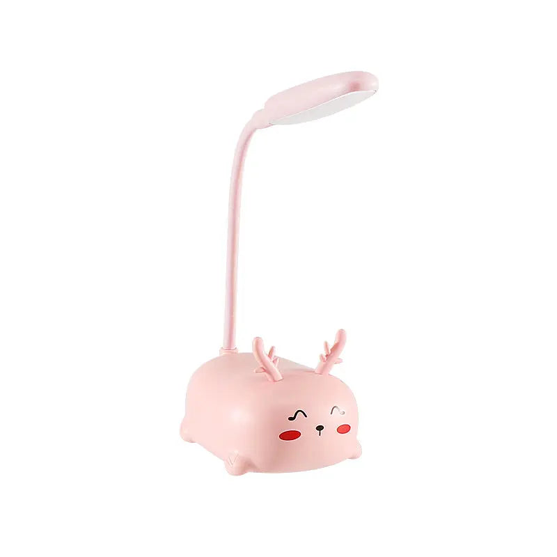 Factory direct creative cute girl heart mini small table lamp led bedroom bedroom bedside eye protection night light GreatEagleInc
