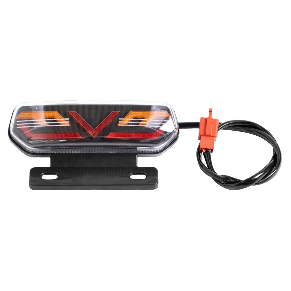 Factory wholesale electric car motorcycle tail light assembly 12V with bracket LED horse racing three-in-one driving tail light GreatEagleInc