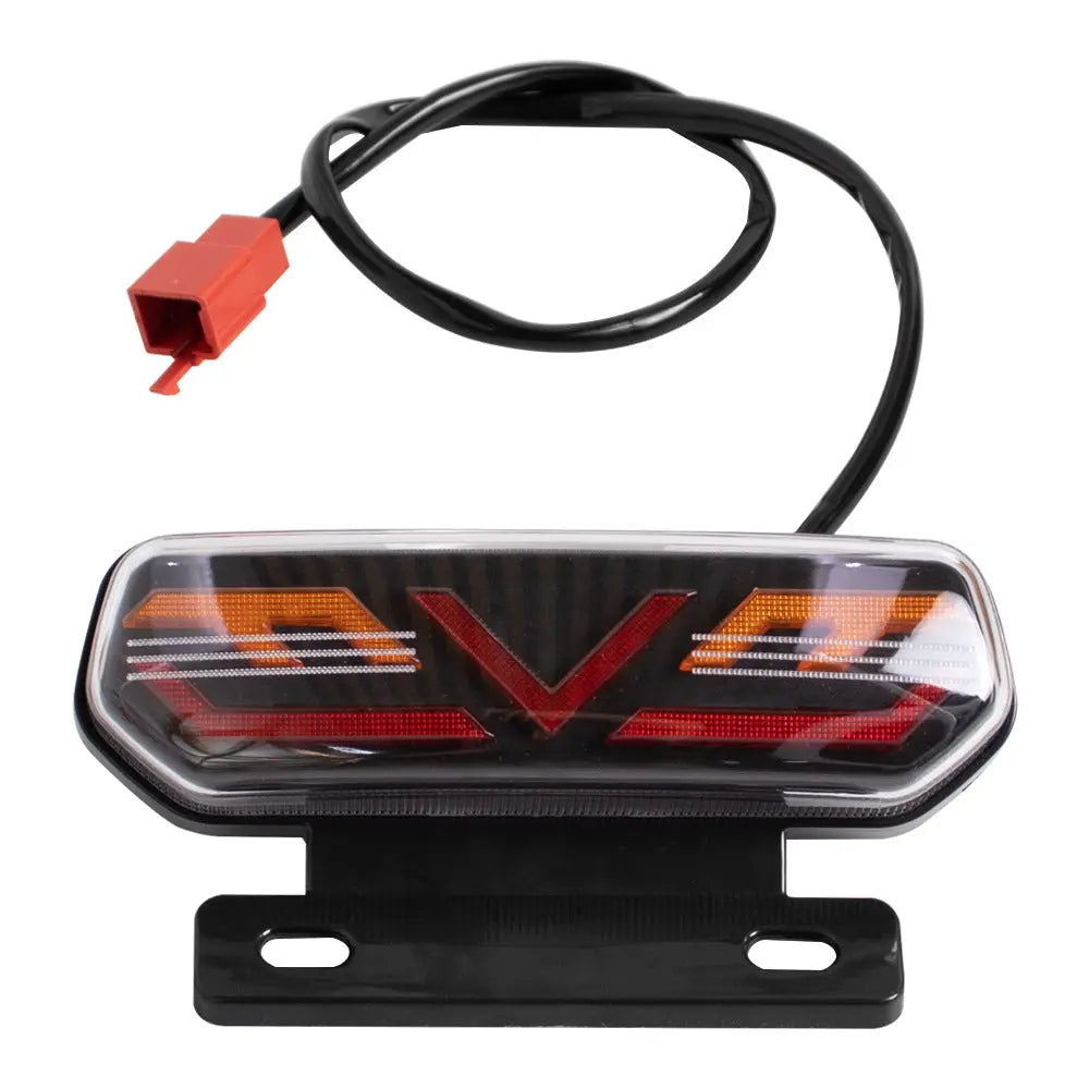 Factory wholesale electric car motorcycle tail light assembly 12V with bracket LED horse racing three-in-one driving tail light GreatEagleInc