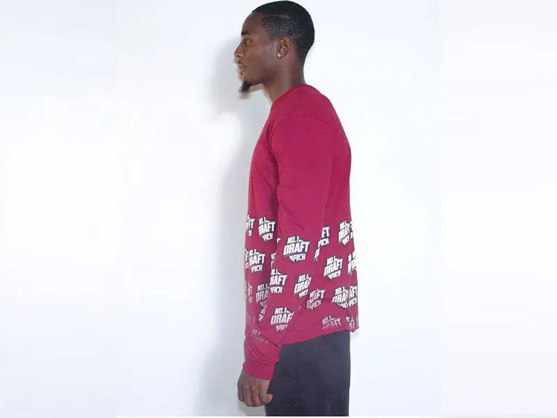 Faded Long Sleeve T-Shirt Number 1 Draft Pick