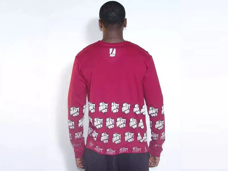 Faded Long Sleeve T-Shirt Number 1 Draft Pick