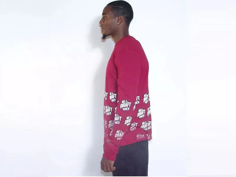 Faded Long Sleeve T-Shirt Number 1 Draft Pick