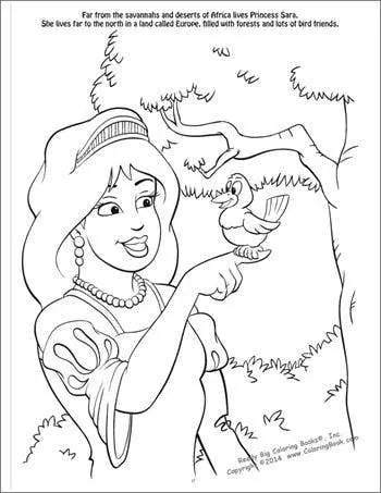 Fairies & Princesses Big Coloring Book Really Big Coloring Books