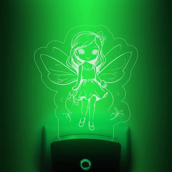 Fairy Nightlight | Cottagecore Whimsical LED Plug In Light The 308 Collective
