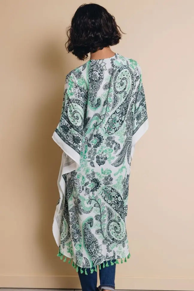 Faith Boho Kimono Stay Warm in Style