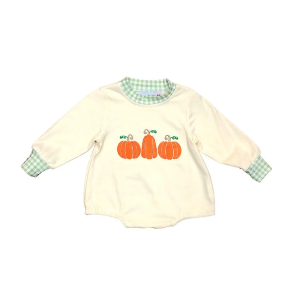 Fall Harvest Bubble Romper Melina & Me