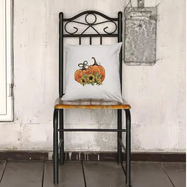 Fall Pumpkin Pillow Cover The Adorned Willows Marketplace LLC