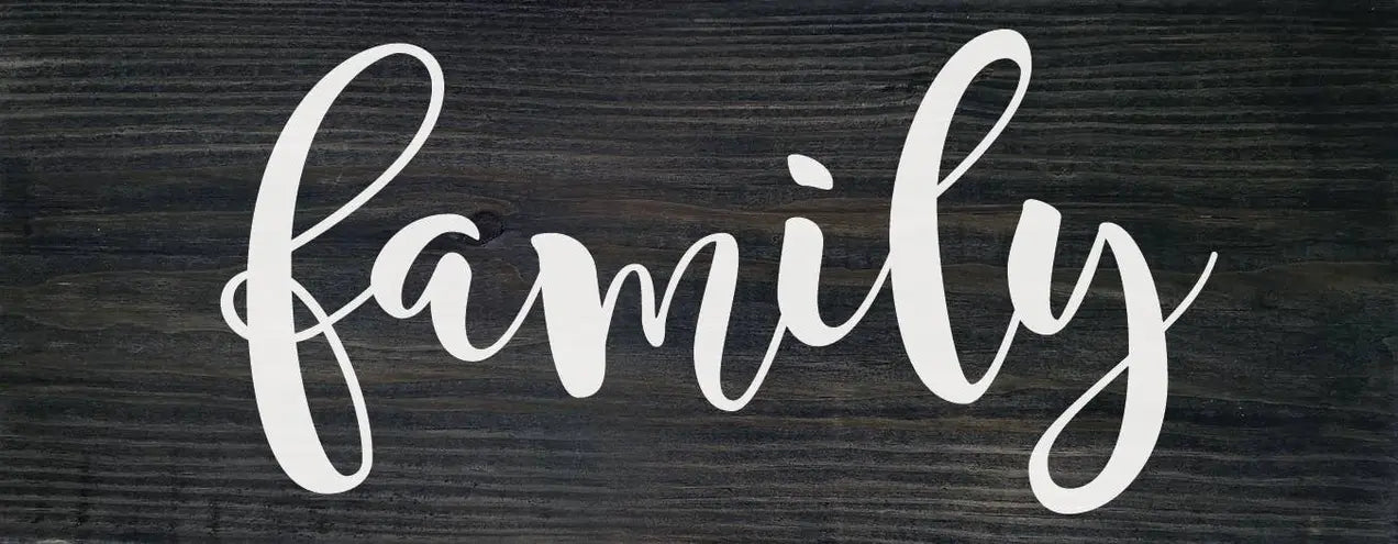 Family Farmhouse Sign Sawdust City