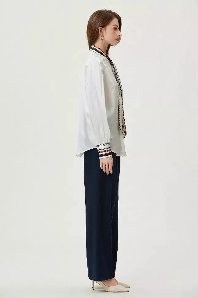 Fangyan | Wolf Silk Blouse Fangyan