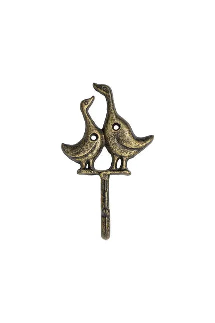 FantasHome Wall Mounted Cast Iron Home Decor Single Hook (Ducks) FantasHome