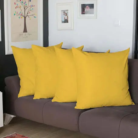 Farmhouse Square and Lumbar Solid Color Throw Pillow Covers Set MIKE & Co. NEW YORK