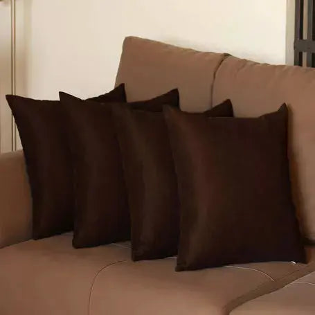 Farmhouse Square and Lumbar Solid Color Throw Pillow Covers Set MIKE & Co. NEW YORK
