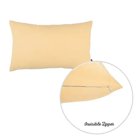 Farmhouse Square and Lumbar Solid Color Throw Pillow Covers Set MIKE & Co. NEW YORK