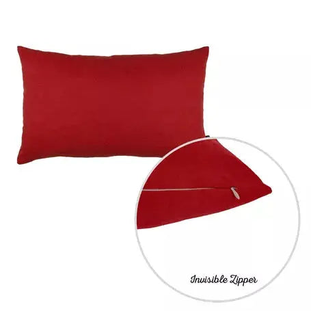 Farmhouse Square and Lumbar Solid Color Throw Pillow Covers Set MIKE & Co. NEW YORK