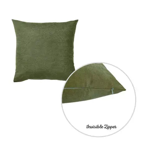 Farmhouse Square and Lumbar Solid Color Throw Pillow Covers Set MIKE & Co. NEW YORK