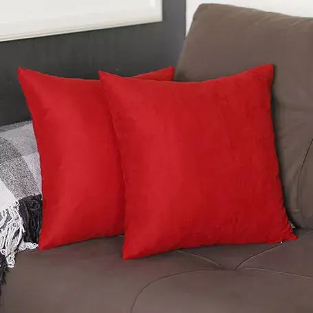Farmhouse Square and Lumbar Solid Color Throw Pillow Covers Set MIKE & Co. NEW YORK