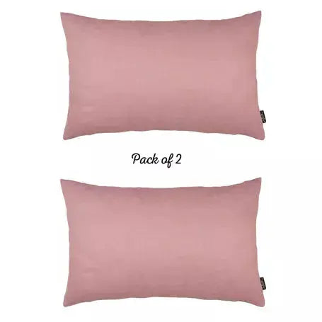 Farmhouse Square and Lumbar Solid Color Throw Pillow Covers Set MIKE & Co. NEW YORK