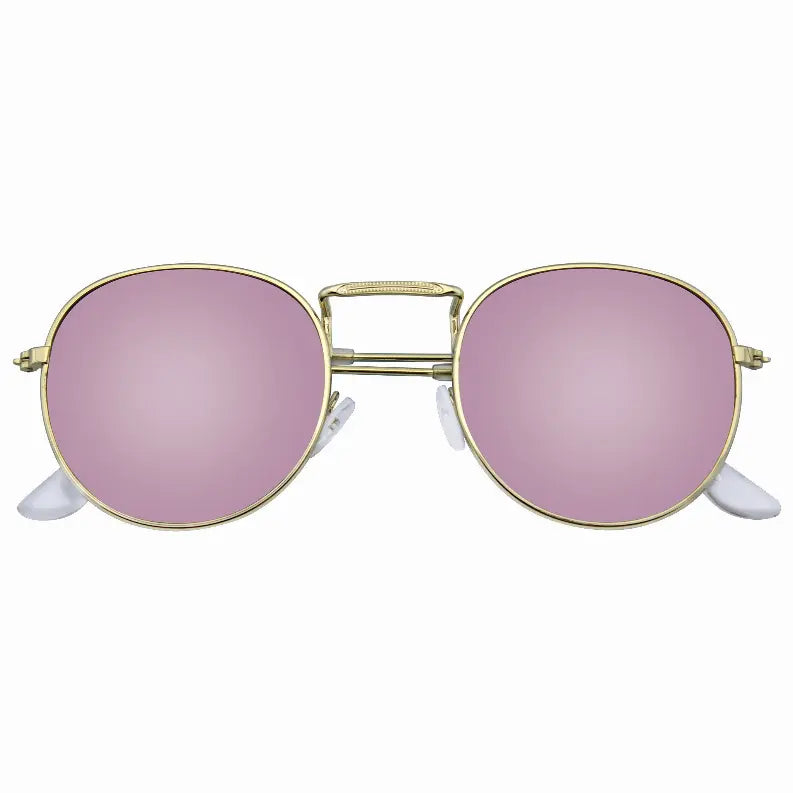 Fashion Round Sunglasses Men Women's Vintage Retro Mirror Glasses Sunglass Memphis