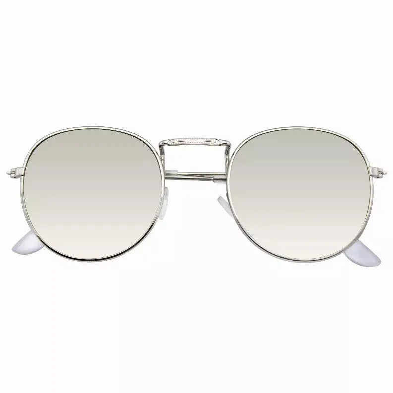 Fashion Round Sunglasses Men Women's Vintage Retro Mirror Glasses Sunglass Memphis