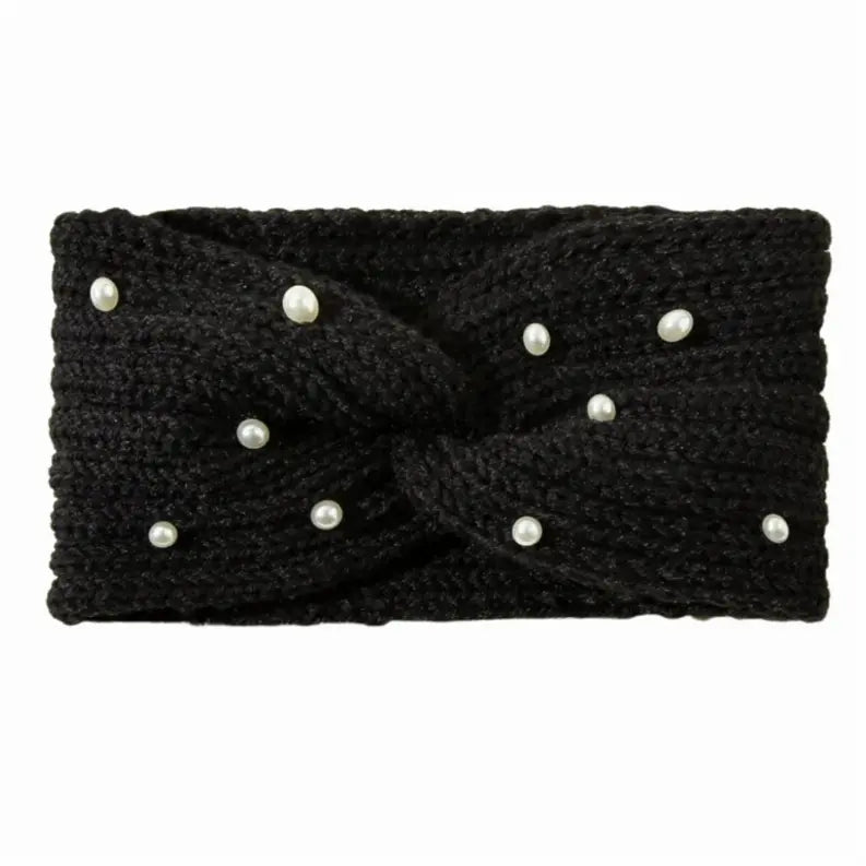 Faux Pearl Twist Headband Cocus Pocus