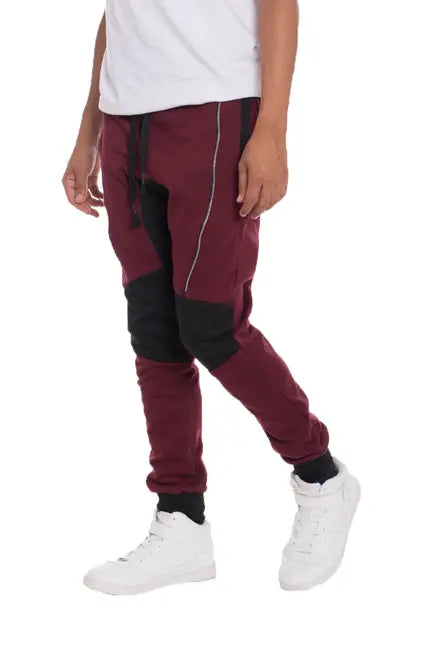 Faux Zip Moto Sweats WEIV