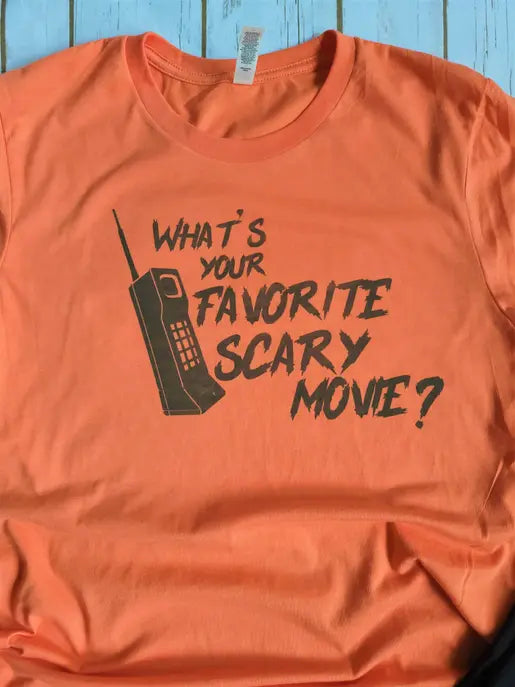 Favorite Scary Movie Shirt BLN Designs