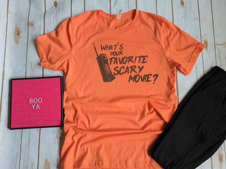 Favorite Scary Movie Shirt BLN Designs
