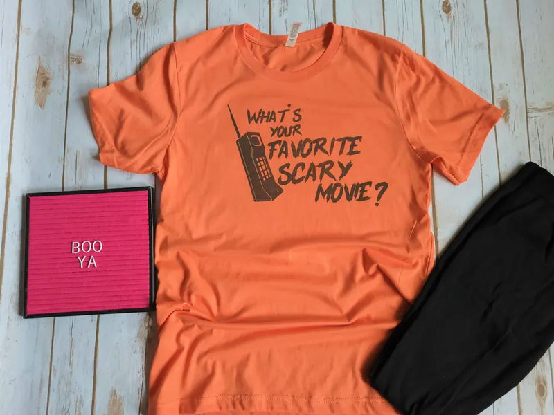 Favorite Scary Movie Shirt BLN Designs