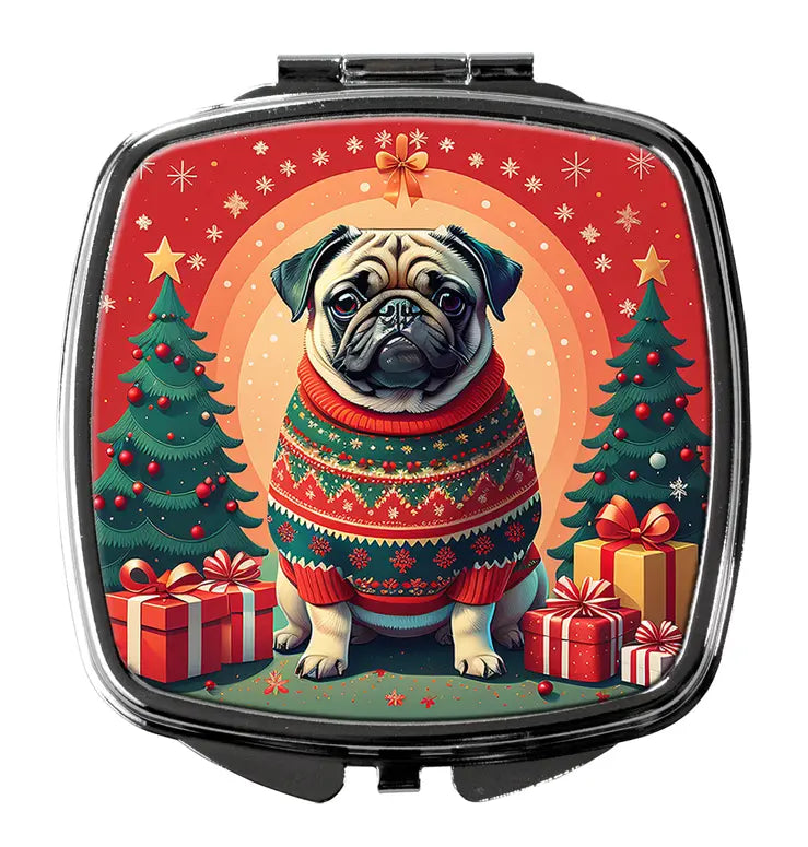 Fawn Pug Compact Mirror Caroline's Treasures