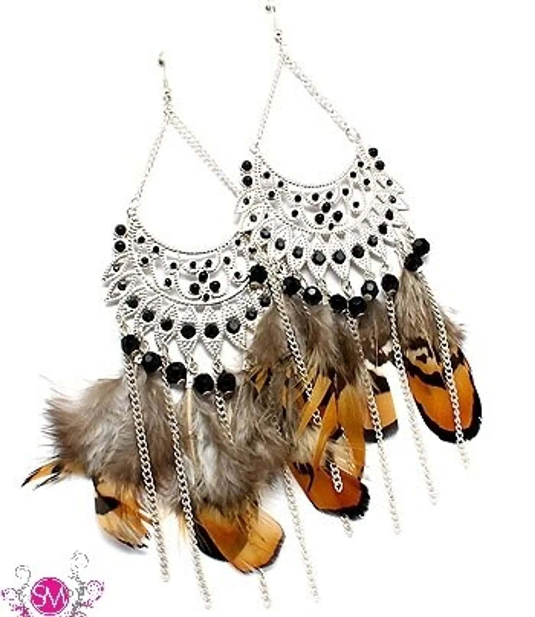 Feather Drama in Silver SurelyMine