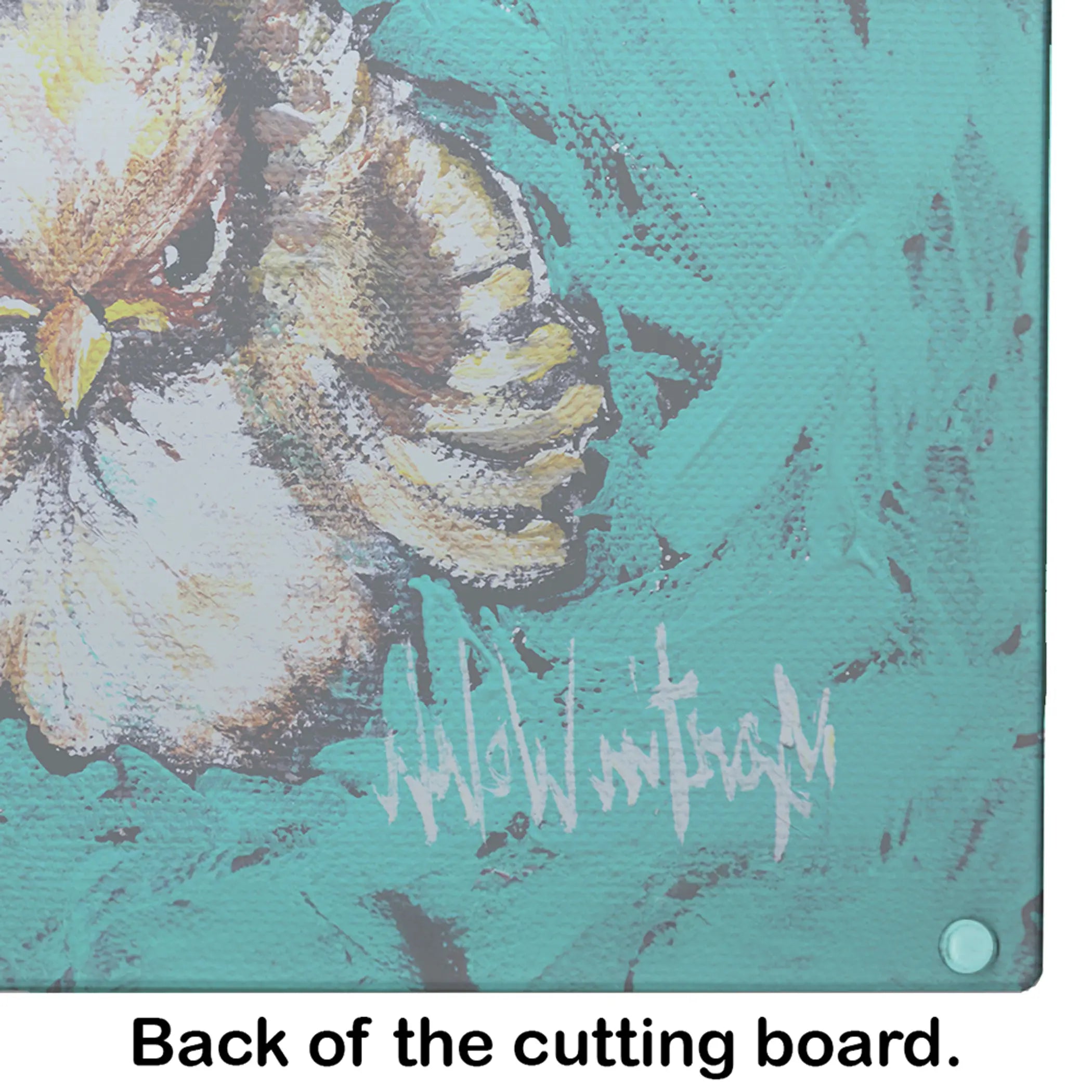 Fiest Chic Bird Glass Cutting Board Caroline's Treasures