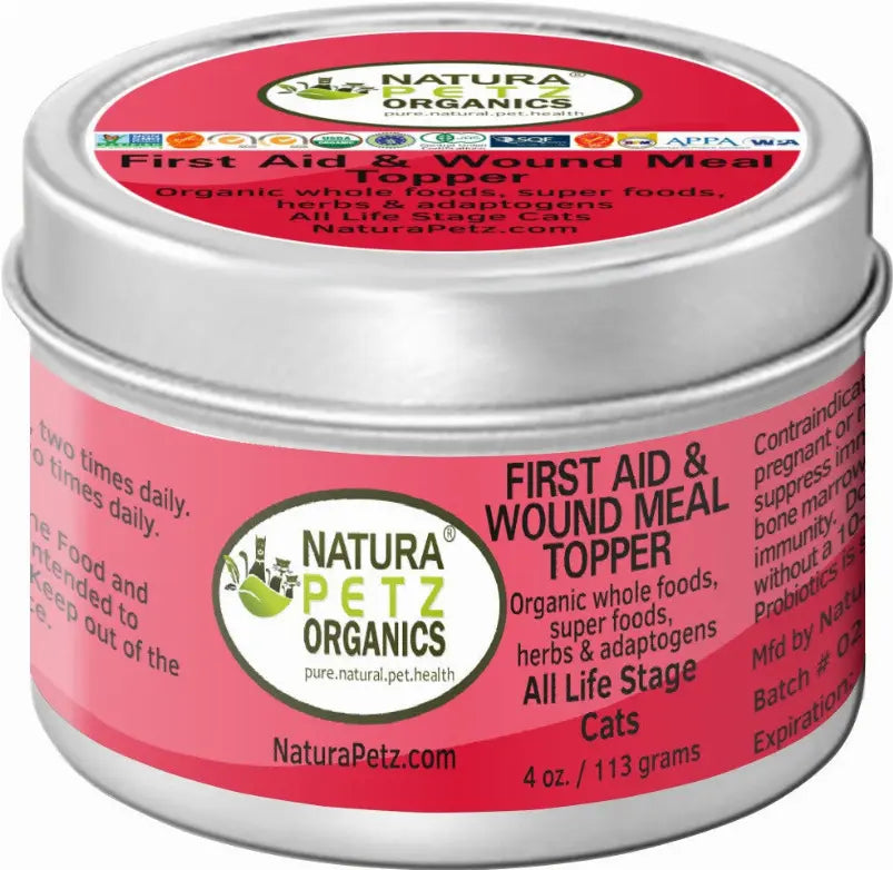 First Aid & Wound Meal Topper For Dogs And Cats*  - Internal And External First Aid Remedy* Organic Pet Systems