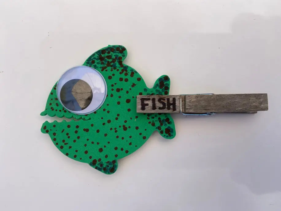 Fish Foam Assorted Color Creative Cut-Outs Creative Shapes