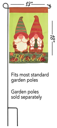 Flag Blessed Gnomes Polyester Dicksons Inc
