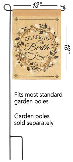 Flag Celebrate The Birth Applique Dicksons Inc