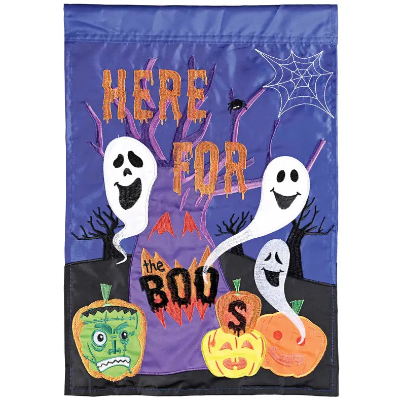 Flag Here For The Boos 13x18 Dicksons Inc