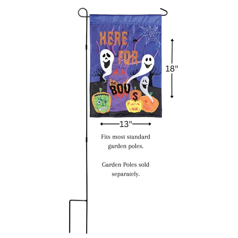 Flag Here For The Boos 13x18 Dicksons Inc