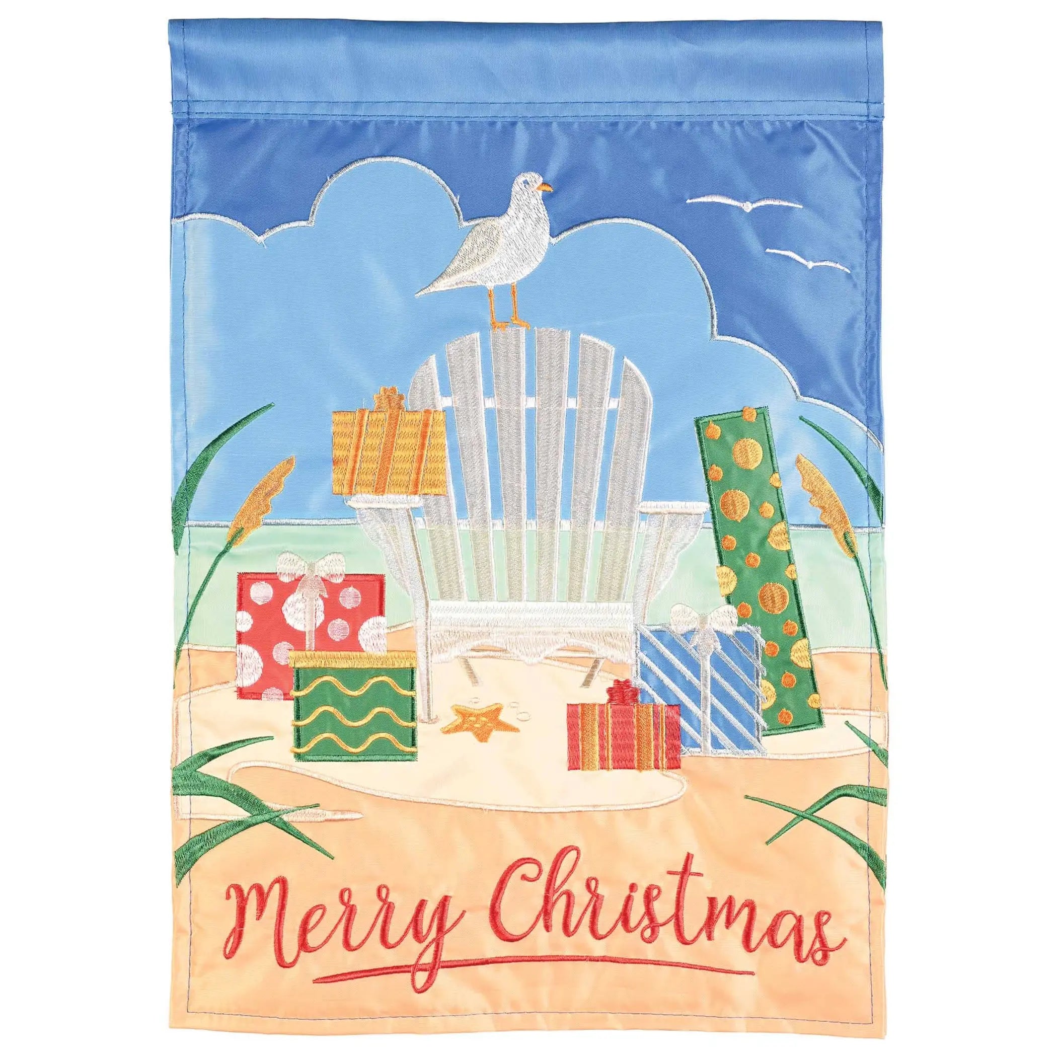Flag Merry Christmas Adirondack Dicksons Inc