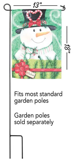 Flag Snowman Believe Polyester Dicksons Inc