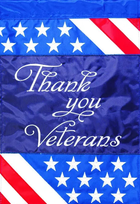 Flag Thank You Veterans Polyester Dicksons Inc
