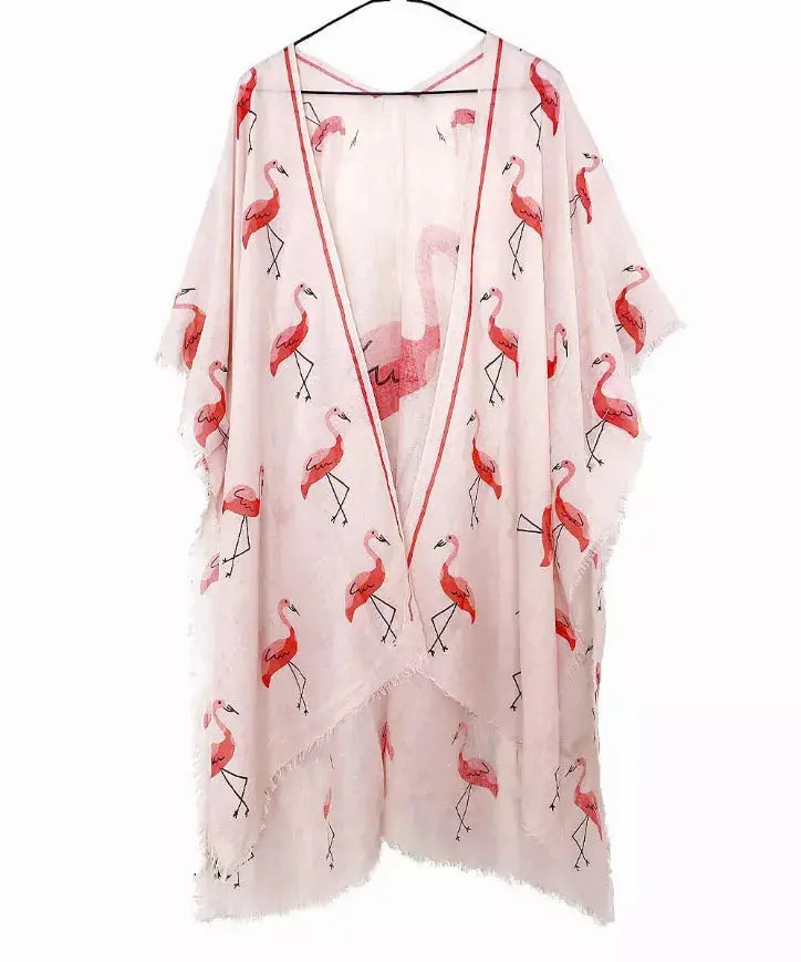 Flamingo Kimono JC Sunny Fashion