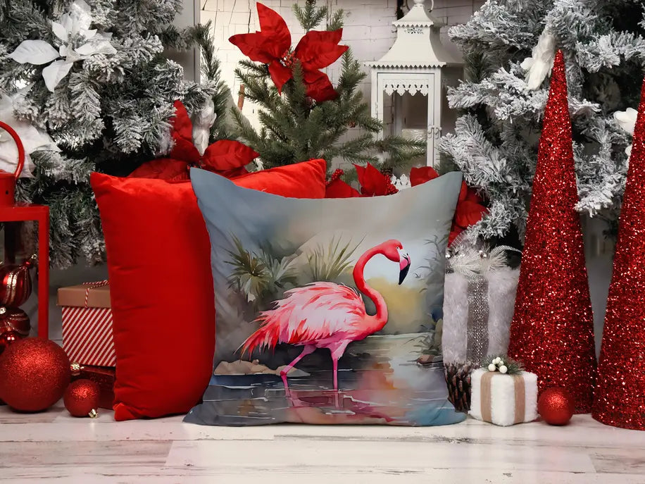 Flamingo Pair of Pot Holders Caroline's Treasures