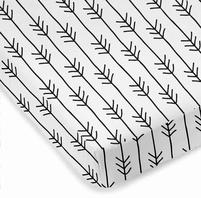 Flannel Mini Crib Sheet Kushies
