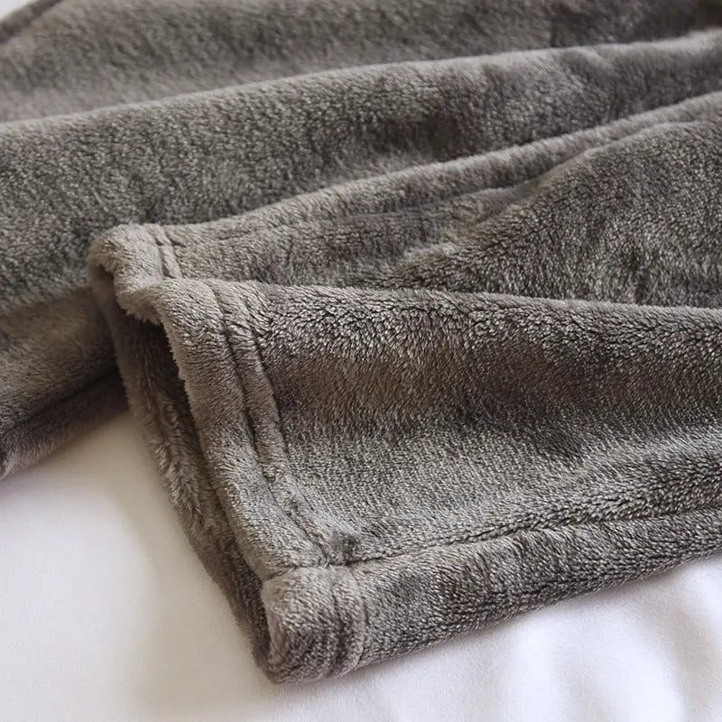 Flannel Women's Pajama Pants Fall/Winter Men's Loose Warm Simple New Couple's Home Pants Pants Winter One-Piece Hair GreatEagleInc