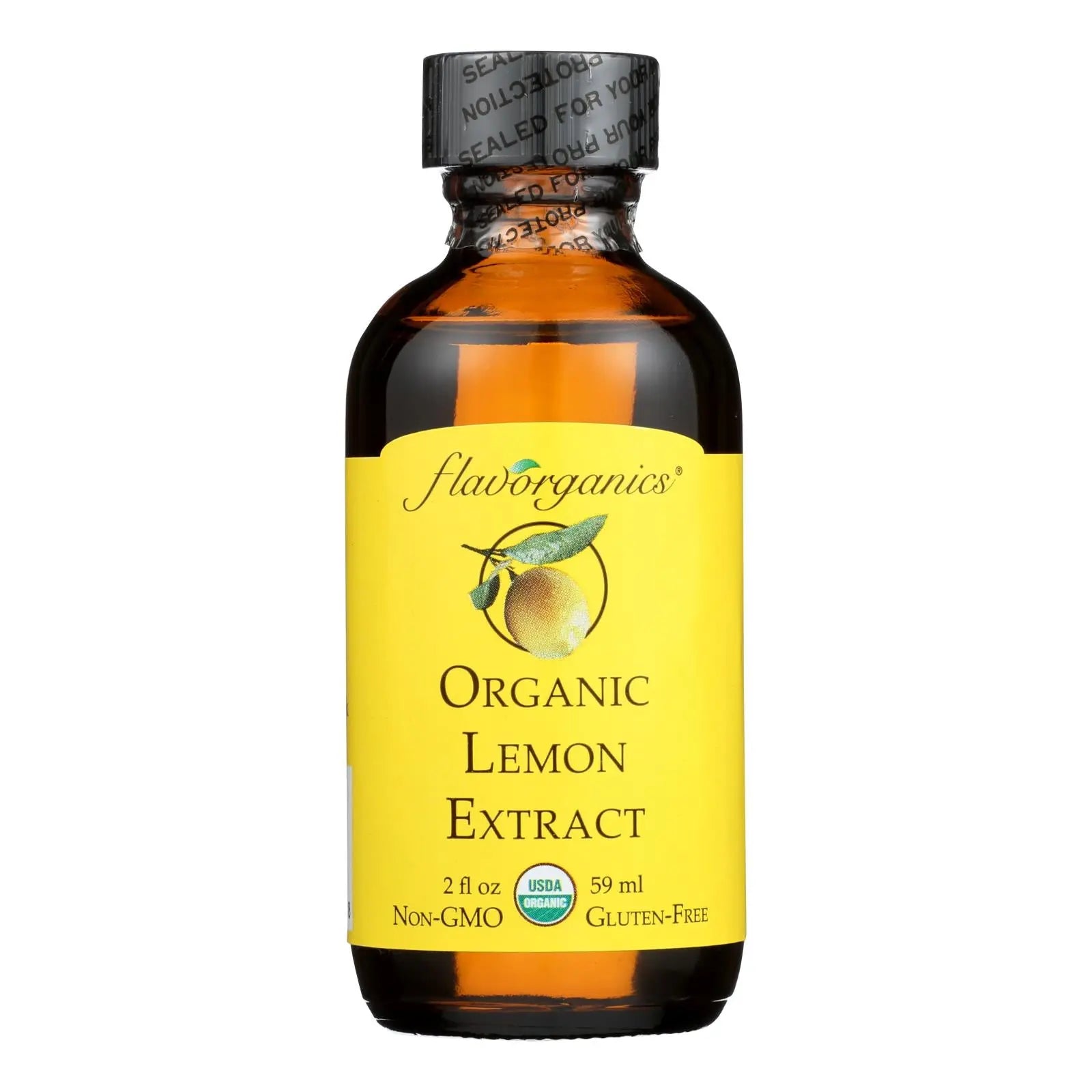Flavorganics Organic Lemon Extract - 2 Oz Flavorganics