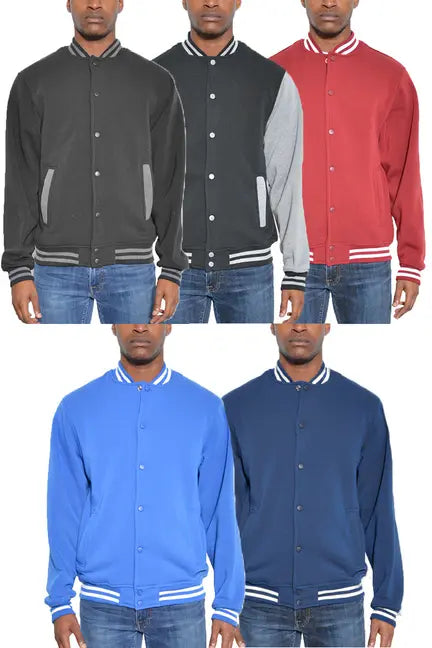 Fleece Varsity Jacket WEIV